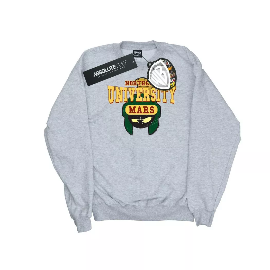 LOONEY TUNES - Northern University Of Mars Sweatshirt, für Damen, Grau, Größe M