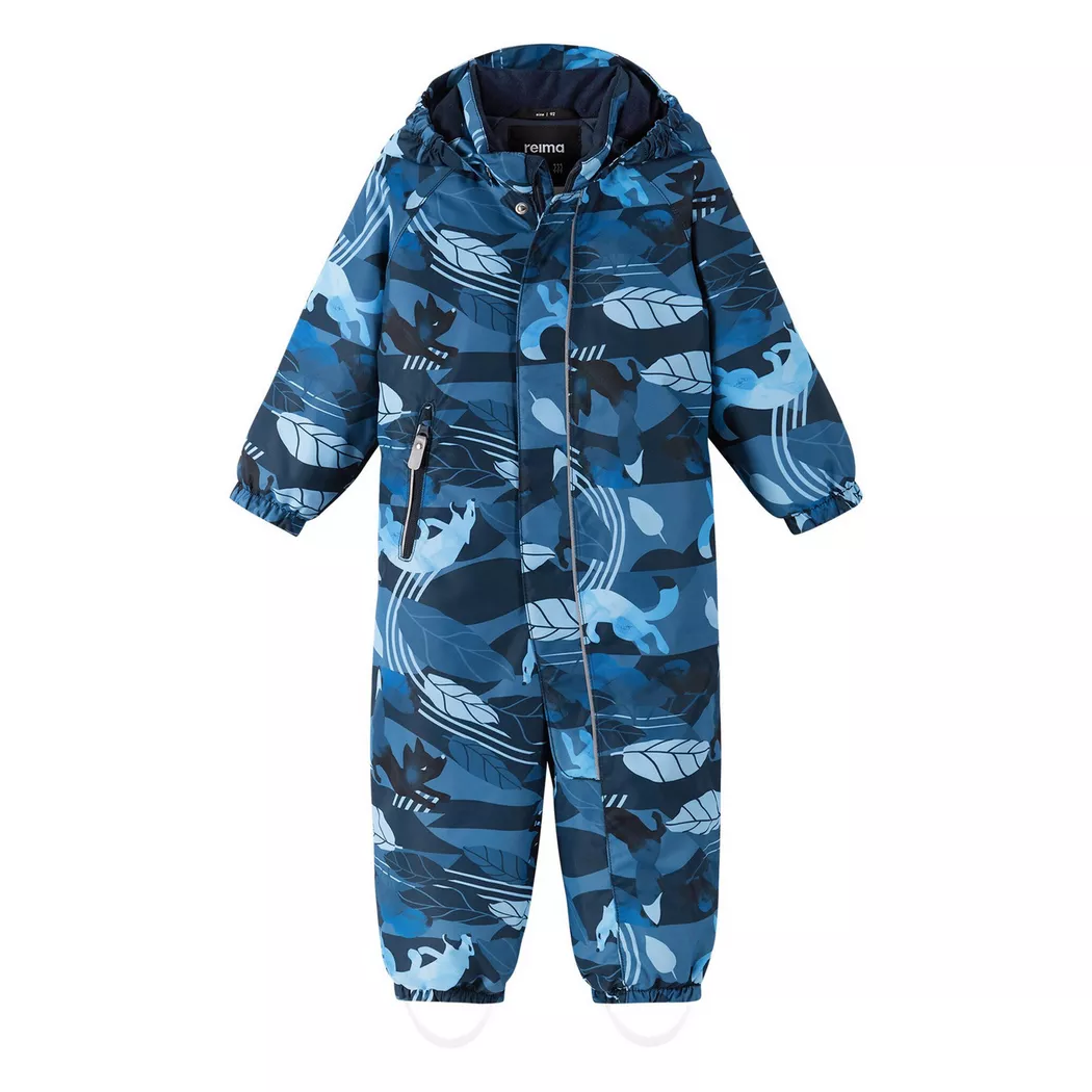 Reima - tec Kleinkinder Schneeanzug Puhuri Navy Boy, 86, Blau
