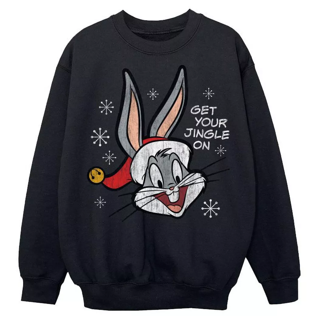 LOONEY TUNES - Sweatshirt, 128, Schwarz