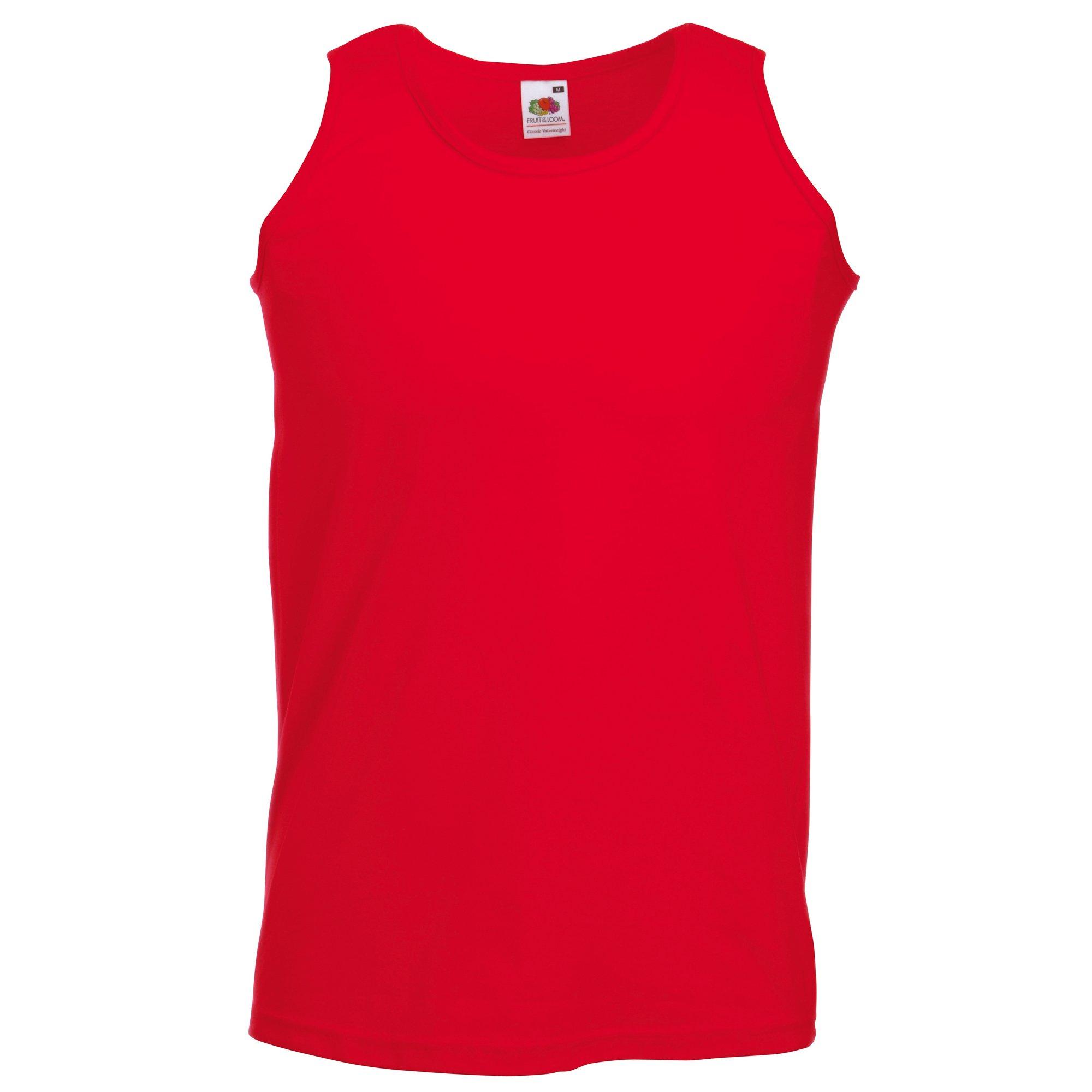 Image of Athletic Tank Top Männer Herren Rot Bunt L