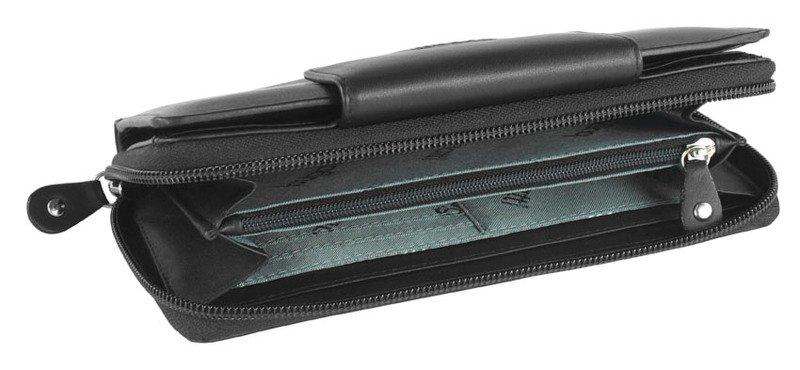 BUGATTI Vertice Langbörse mit Reissverschluss  