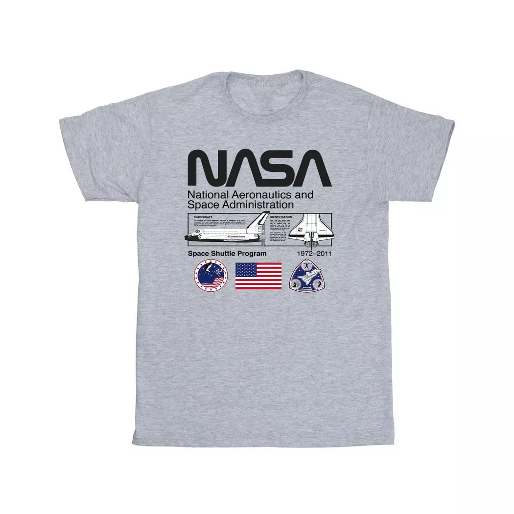 Nasa - Space Admin TShirt, 152-158, Grau