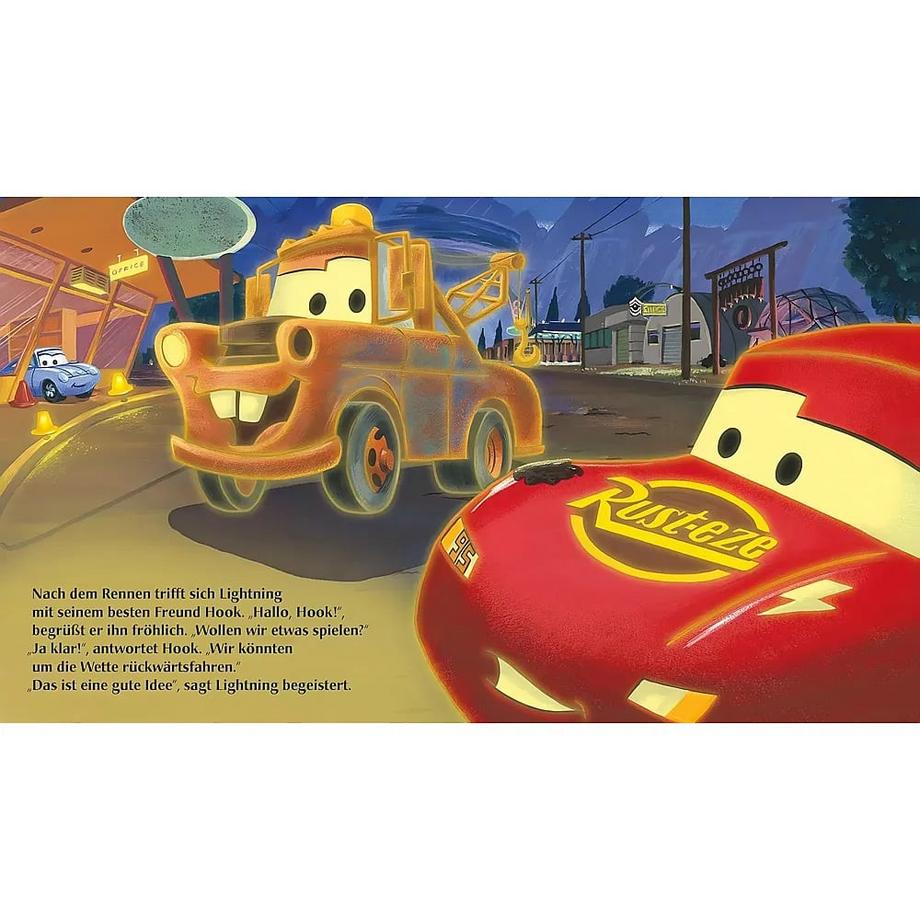 Disney Cars: Gute Nacht mit Glow-in-the-Dark-Effekten X Gebundene Ausgabe 