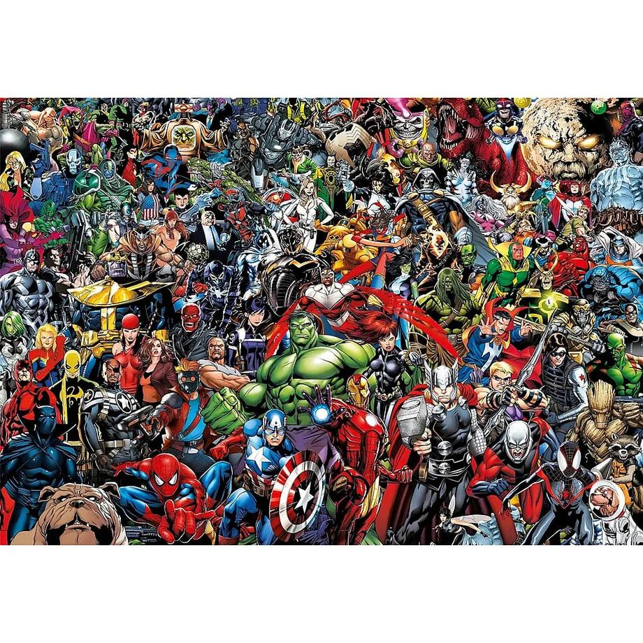 Clementoni  Puzzle Impossible Marvel Universe (1000Teile) 