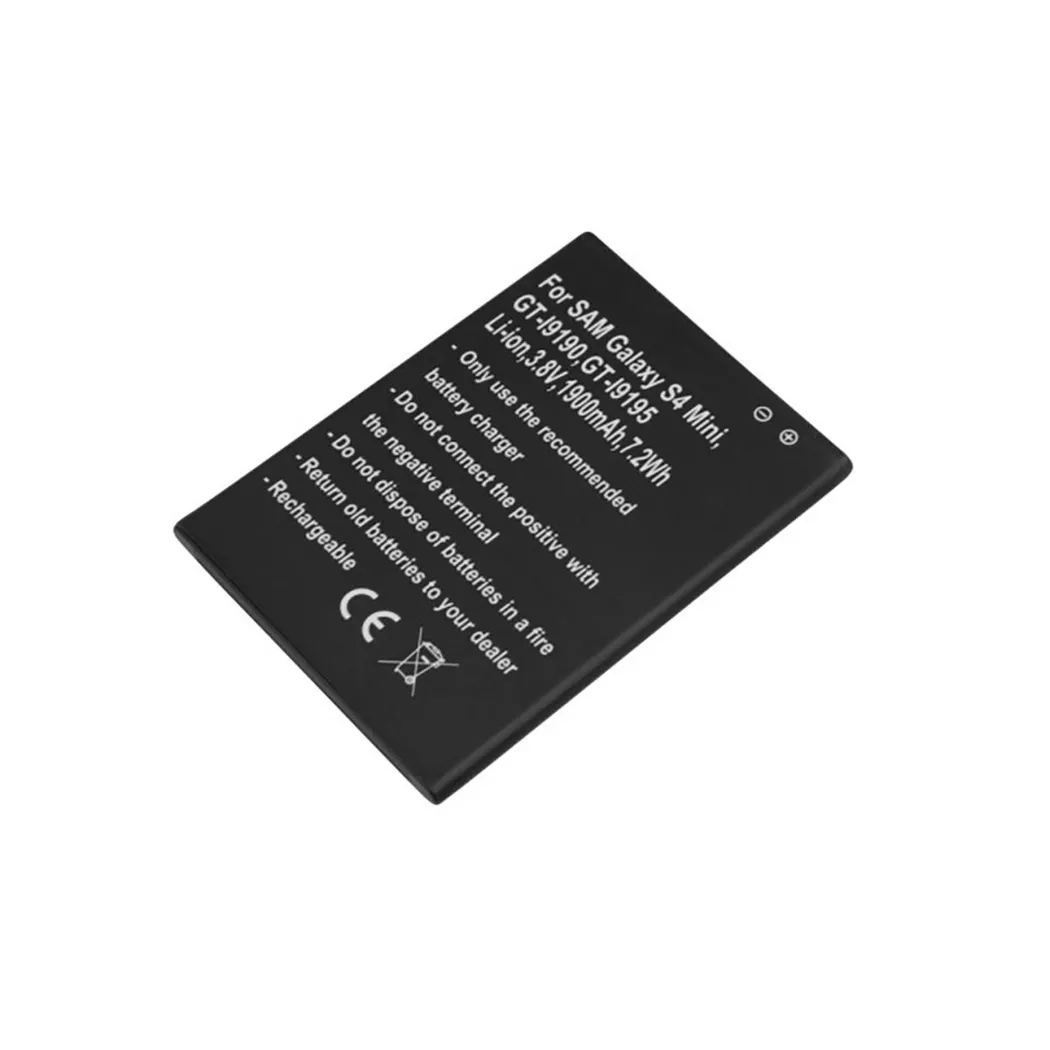 Avizar - Galaxy S4 Mini Akku 1900mAh Li-ion, One Size, Schwarz