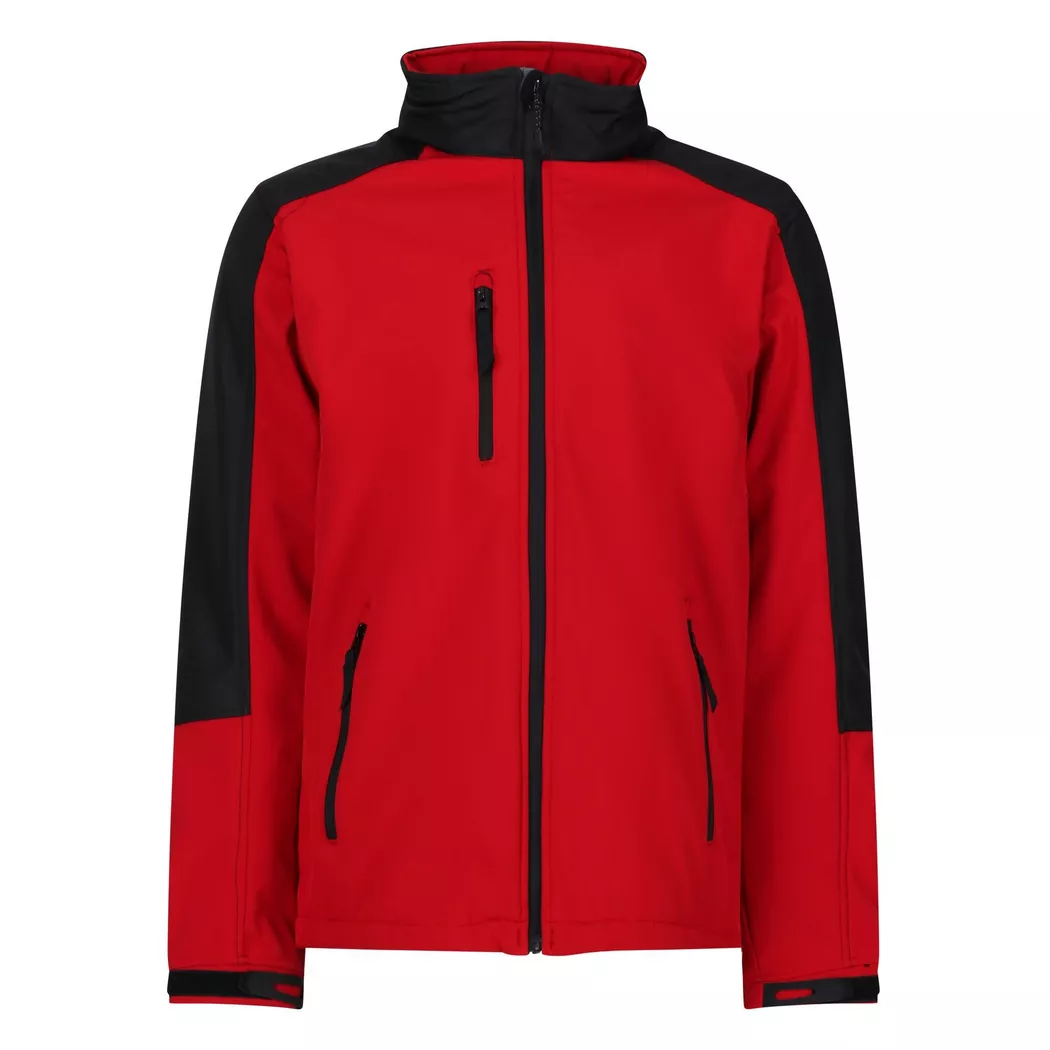 Regatta - Hydroforce Softshelljacke, für Herren, Rot Bunt, Größe L