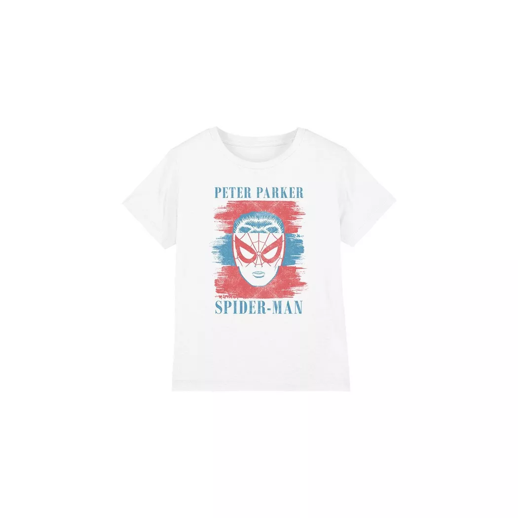 SPIDERMAN - TShirt, 104, Weiss