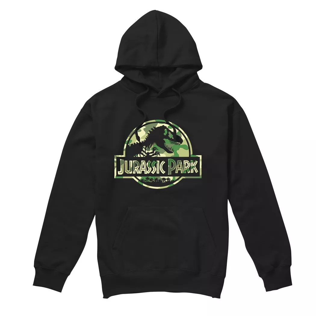 Jurassic Park - Kapuzenpullover, für Herren, Schwarz, Größe XL