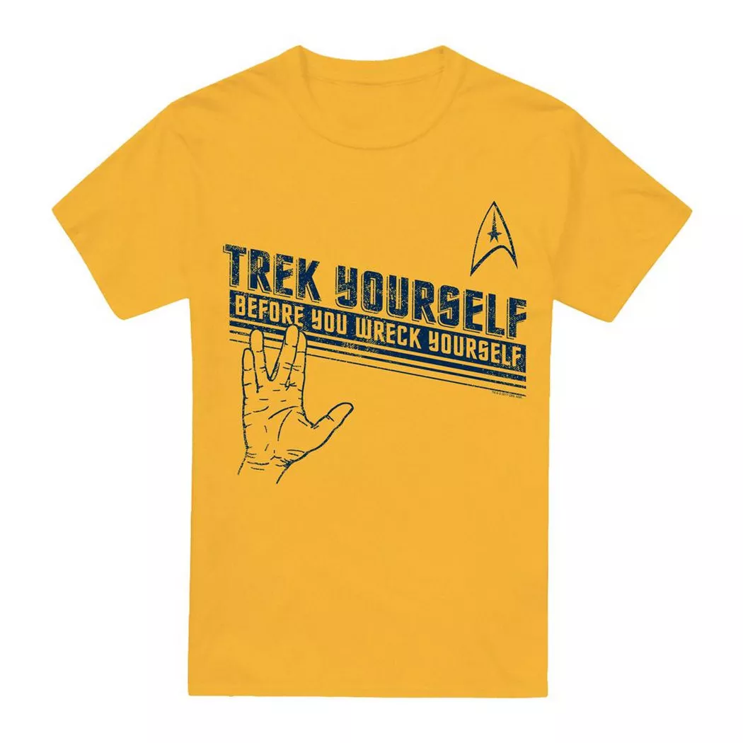 Star Trek - Trek Yourself TShirt, für Herren, Gold, Größe XXL