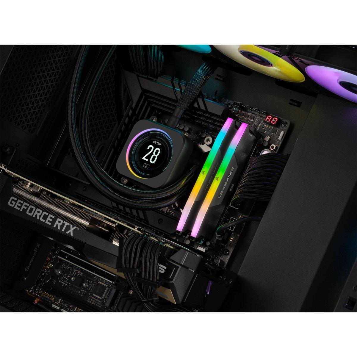 Corsair  Vengeance RGB CMH32GX5M2E6000C36 Speichermodul 32 GB 2 x 16 GB DDR5 6000 MHz 