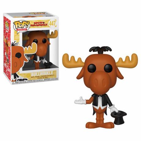 Funko  Die Abenteuer von Rocky & Bullwinkle POP! Movies Vinyl Figur Magician Bullwinkle 