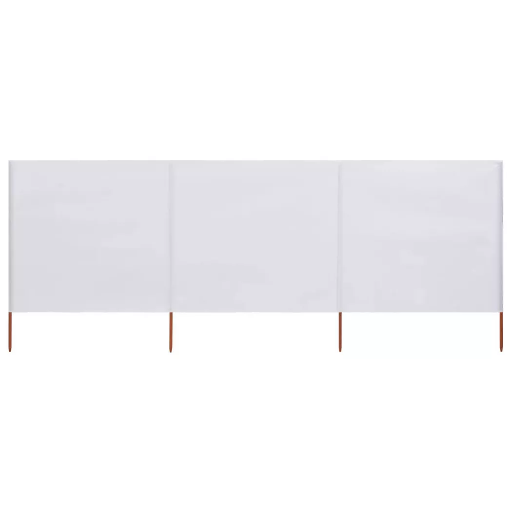 VidaXL - paravento, One Size, Blanco