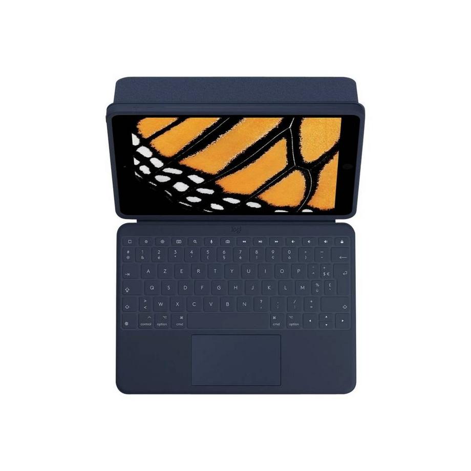 Logitech  Schützendes Tastatur-Case mit Trackpad für iPad (7., 8. und 9. Generation) 