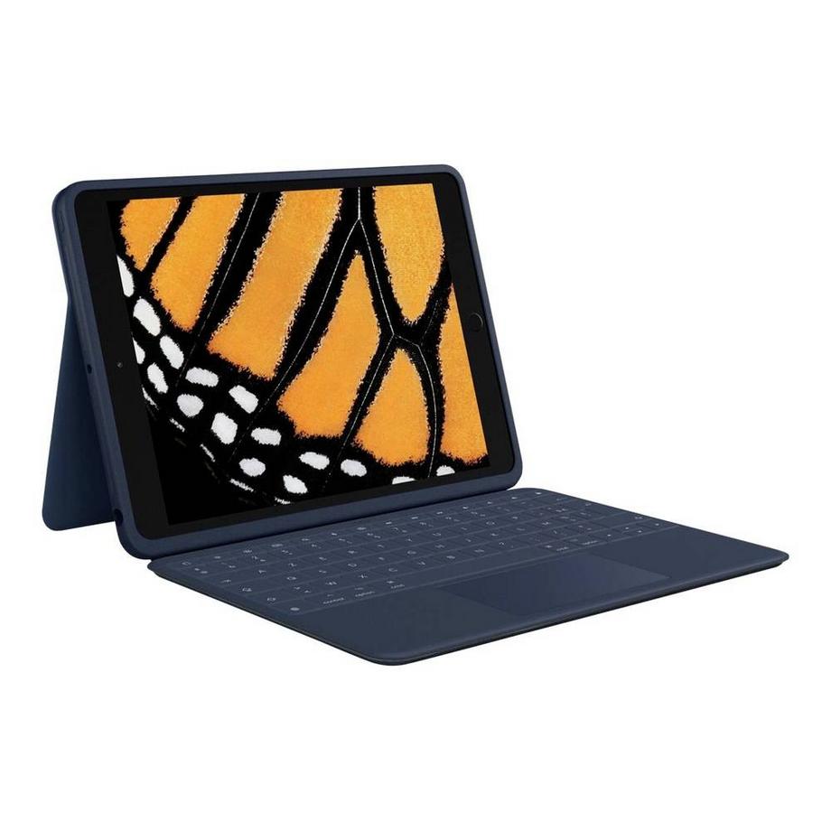 Logitech  Schützendes Tastatur-Case mit Trackpad für iPad (7., 8. und 9. Generation) 