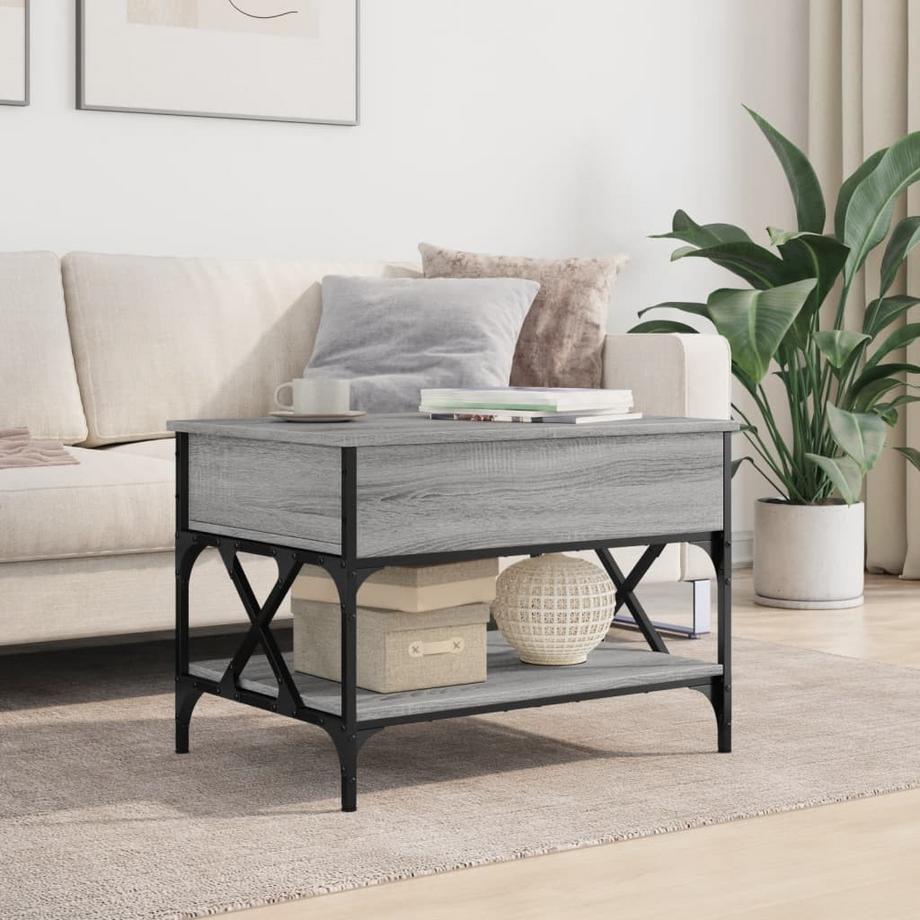 VidaXL Table basse métal  