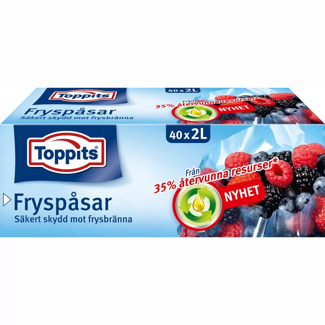 Toppits – Gefrierbeutel 2L 40 Stück (9 DFP beachten), beachten)