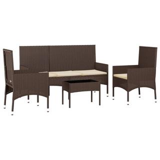 VidaXL Garten lounge set poly-rattan  