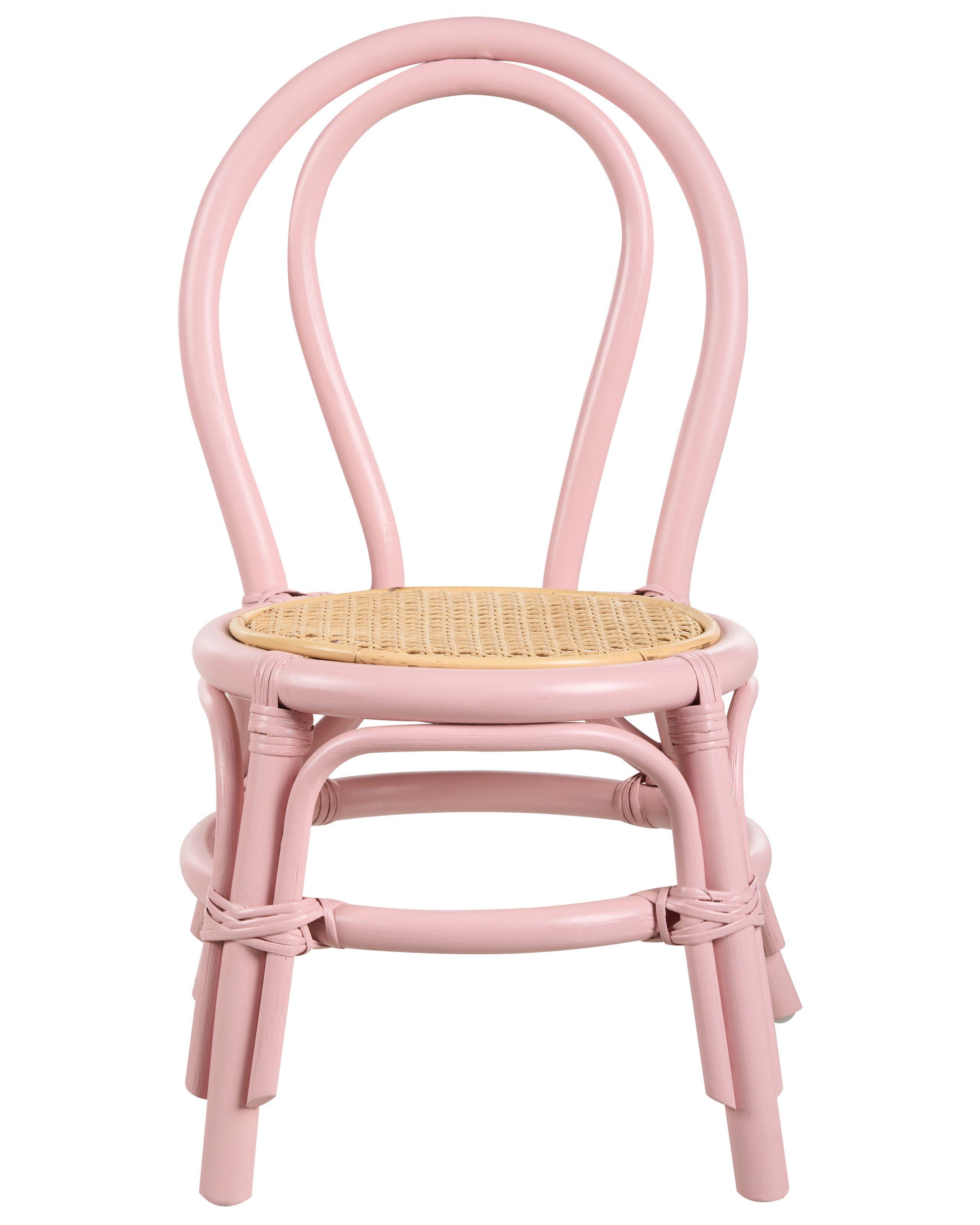 Beliani Chaise pour enfant en Rotin Boho KALIVIA  