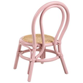 Beliani Chaise pour enfant en Rotin Boho KALIVIA  