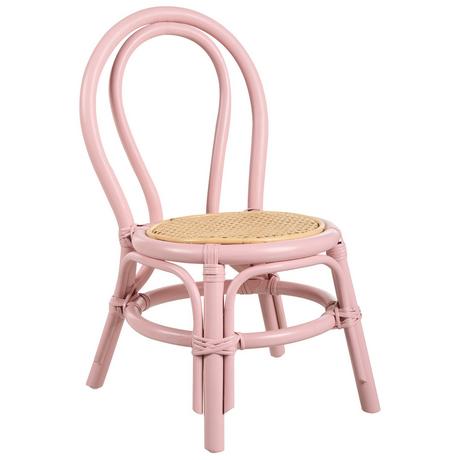 Beliani Chaise pour enfant en Rotin Boho KALIVIA  