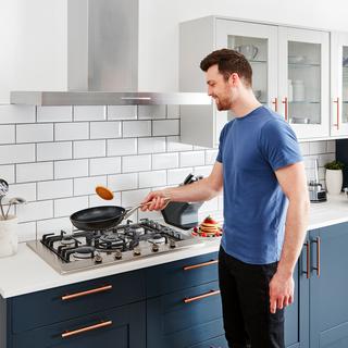 Ninja C10028DE ZEROSTICK Edelstahl Pfanne  