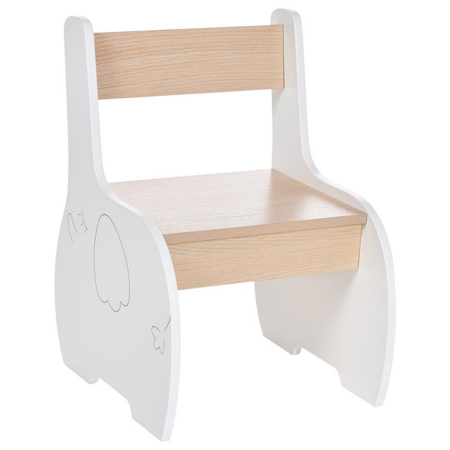 Beliani Tavolo per bambini con sedie en Fibra a media densità (MDF)  LOYD  