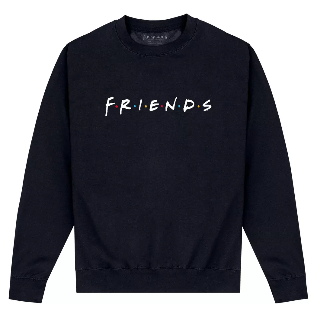 Friends - Sweatshirt, für Damen, Schwarz, Größe 5XL