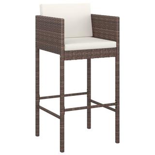 VidaXL Garten-bar-set poly-rattan  