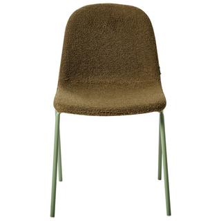 Beliani Set di 2 sedie da conferenza en Bouclé Moderno LOMA  