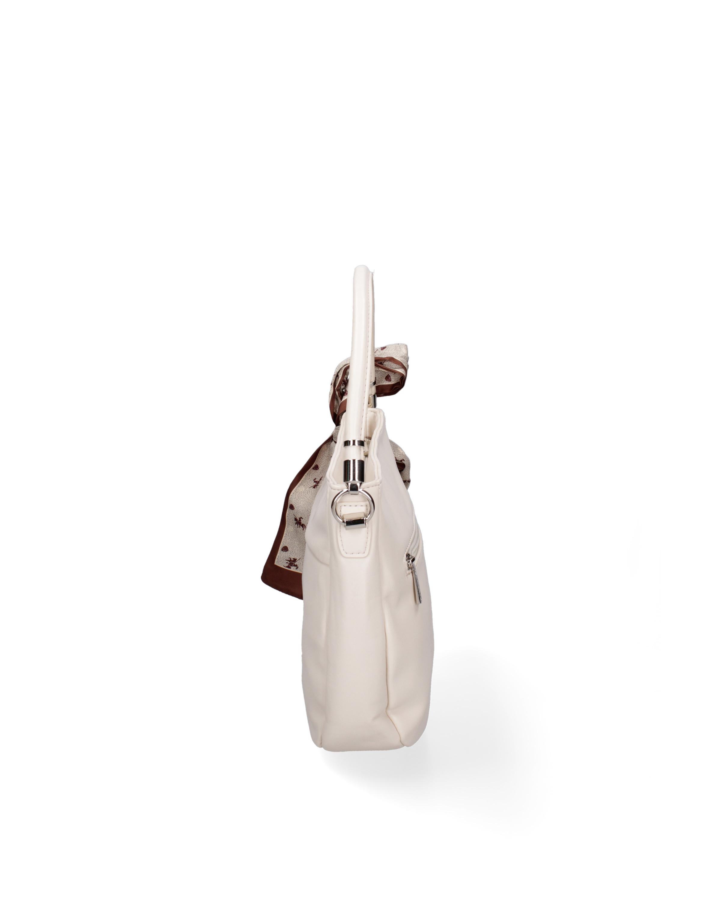 David Jones Borsa a mano con dettaglio foulard  