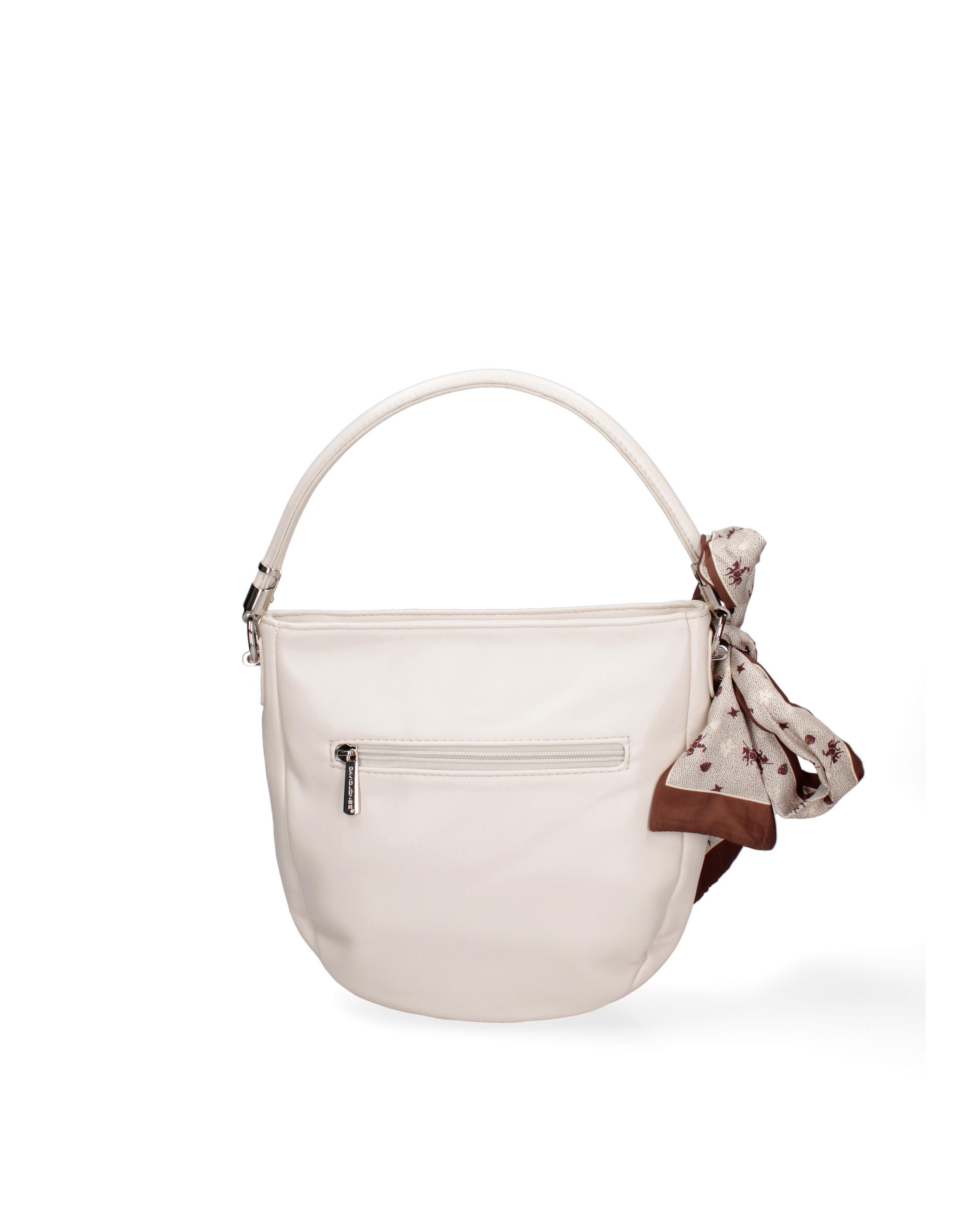 David Jones Borsa a mano con dettaglio foulard  