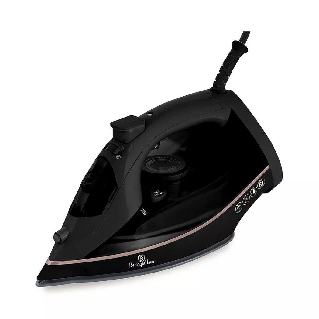 Berlinger - Bügeleisen 2200W Black Rose Collection