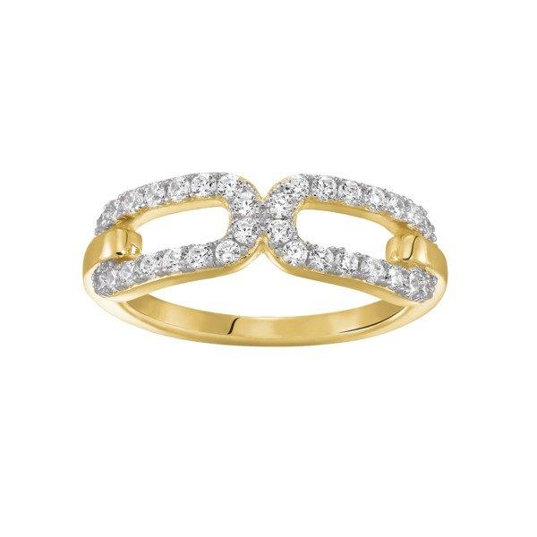 Charles Garnier  Bague argent doré 