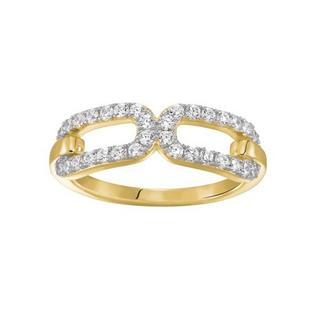 Charles Garnier  Anello in argento dorato 