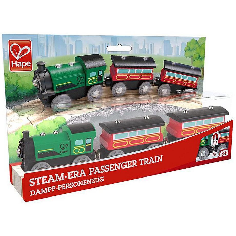 Hape  Eisenbahn Dampf-Personenzug 
