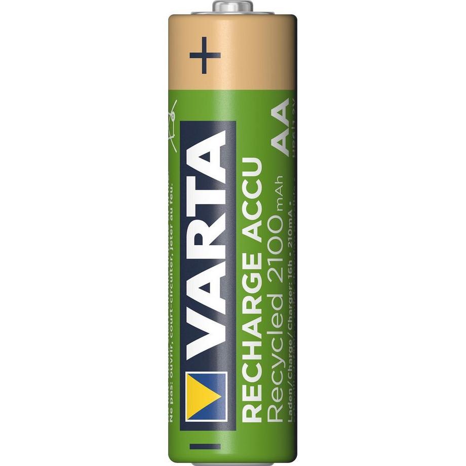 VARTA  Recycling-Akku AA 2100 mAh 4-teilig 