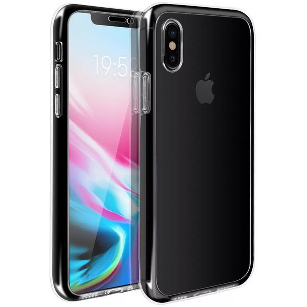 Avizar - Apple iPhone X Full Cover Transparent