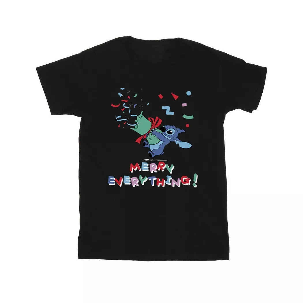 Disney - Merry Everything TShirt, für Herren, Schwarz, Größe 5XL
