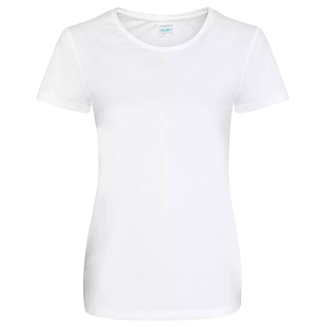 AWDis - Just Cool Girlie TShirt, für Damen, Weiss, Größe XS