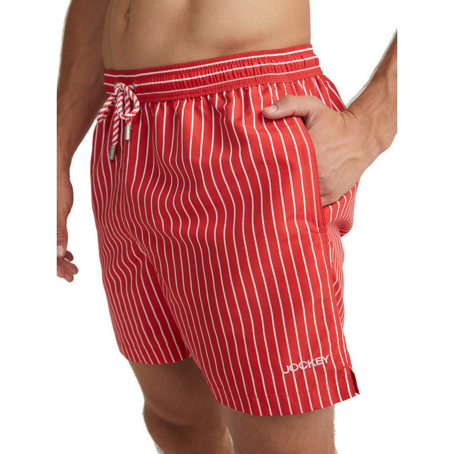 JOCKEY Beach LongShort Pantaloncini da Bagno a Righe  