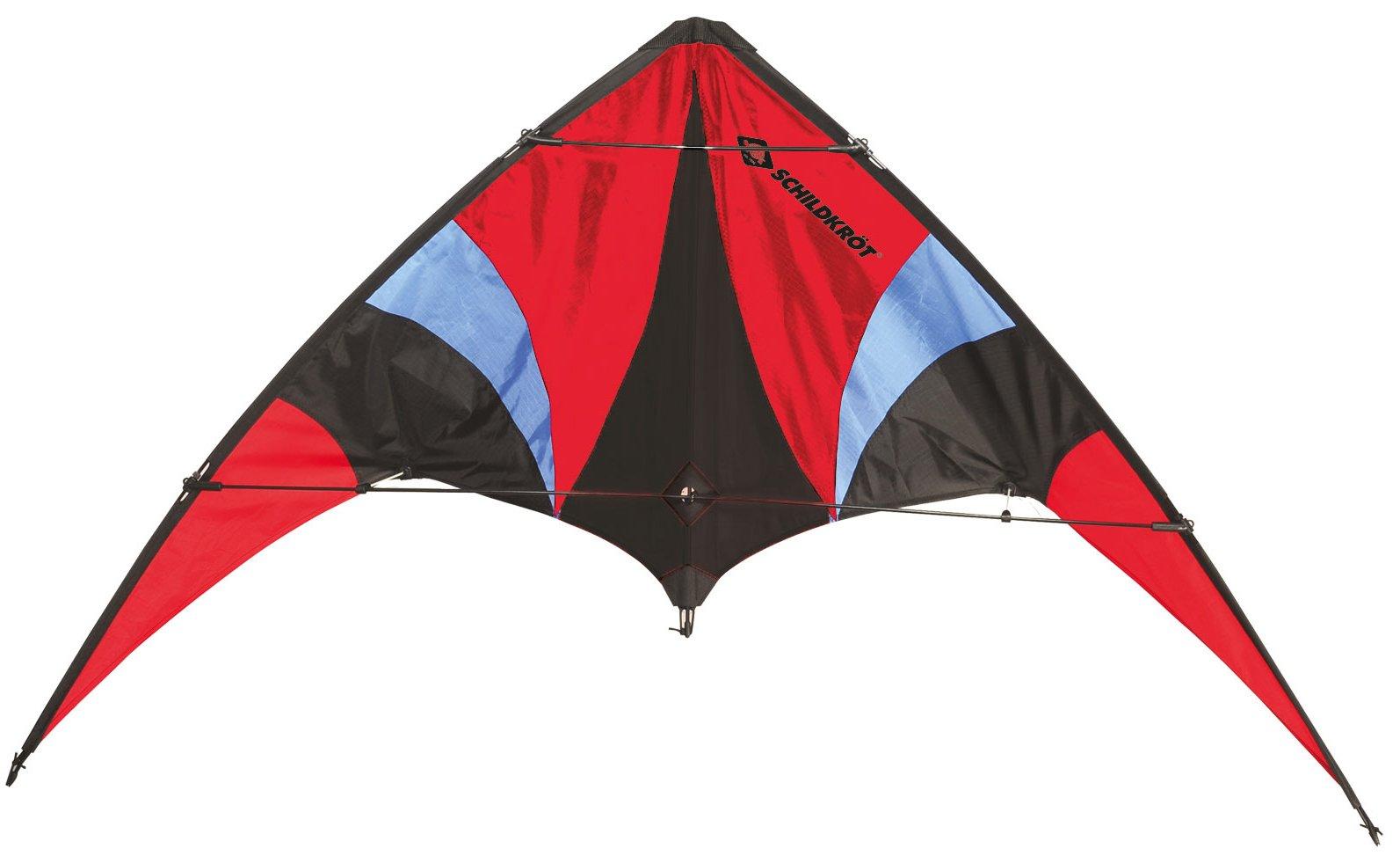 Image of Schildkröt Funsports Stunt Kite 140 Dual-linie (stunt) Drachen Unisex Rot Bunt ONE SIZE