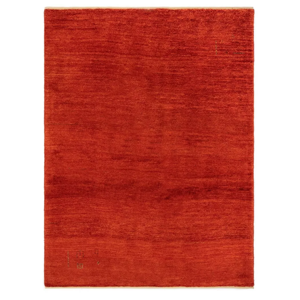 VIDAL - Handgemachter Teppich Gabbeh Shouli, 150X230CM, Rot Bunt
