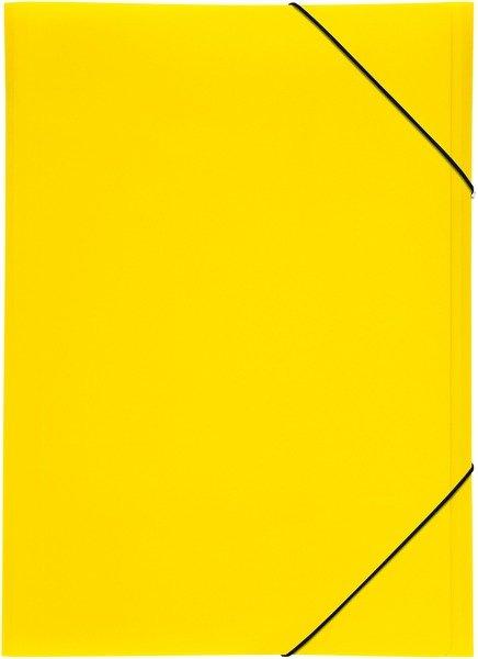 Image of PAGNA Gummizugmappe A3 21638-04 gelb PP 3 Einschlagklappen PAGNA Gummizugmappe A3 21638-04 gelb PP 3 Einschlagklappen