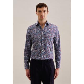 Seidensticker  Business Hemd Slim Fit Langarm Paisley 