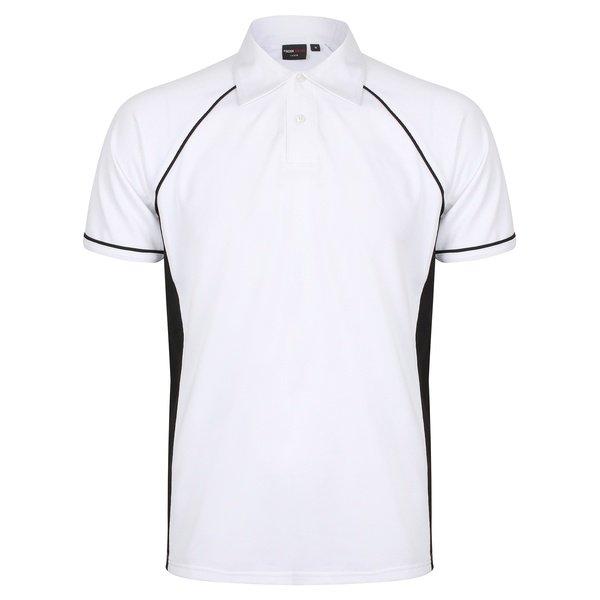 Image of Sport Poloshirt, Kurzarm Herren Weiss M