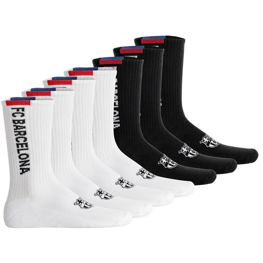 Calzini Unisex Confezione da 7 Stretch-FCB Crew Socks 7-Pack