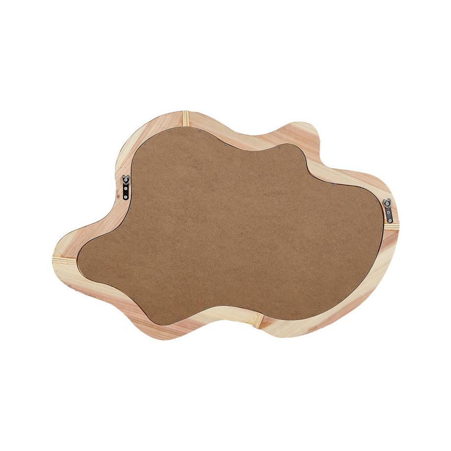 Beliani Miroir en Bois de sapin Rétro DREVANT  