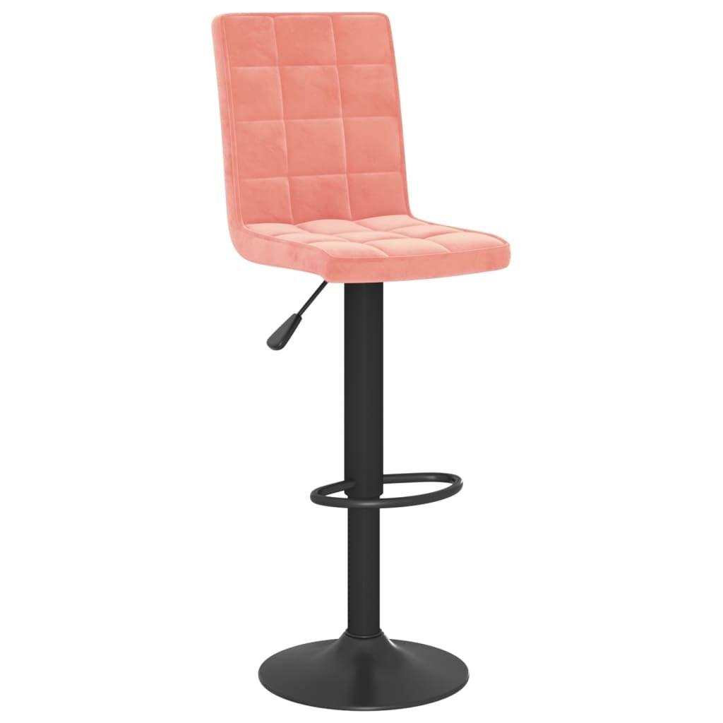 VidaXL Tabouret de bar velours  