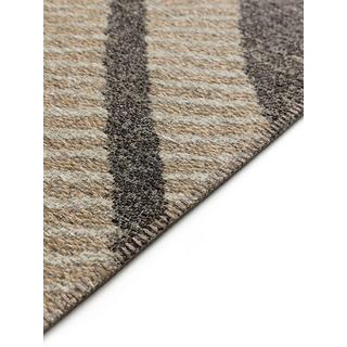 Benuta Tapis tissé à plat Elena Beige/Marron  