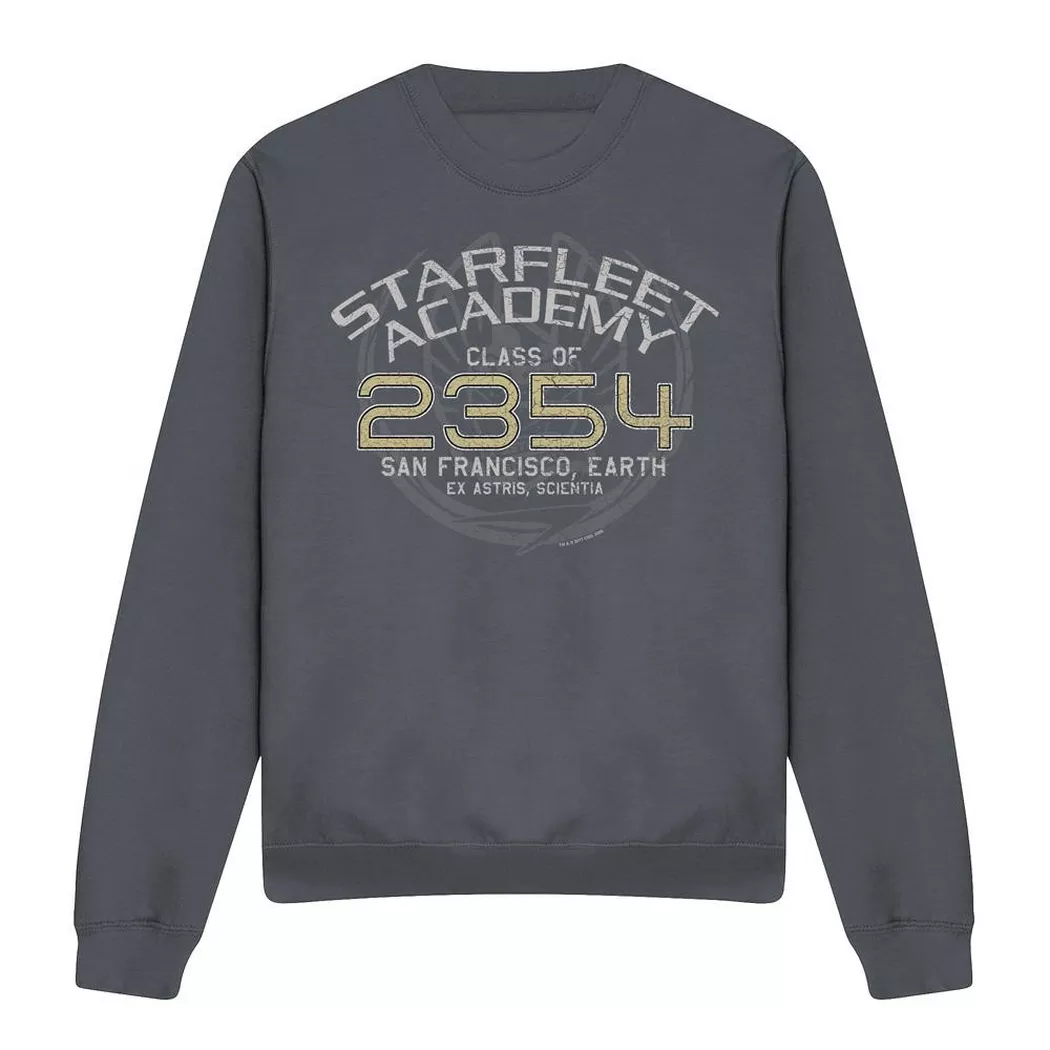 Star Trek - Graduation Sweatshirt, für Damen, Gewittergrau, Größe XL
